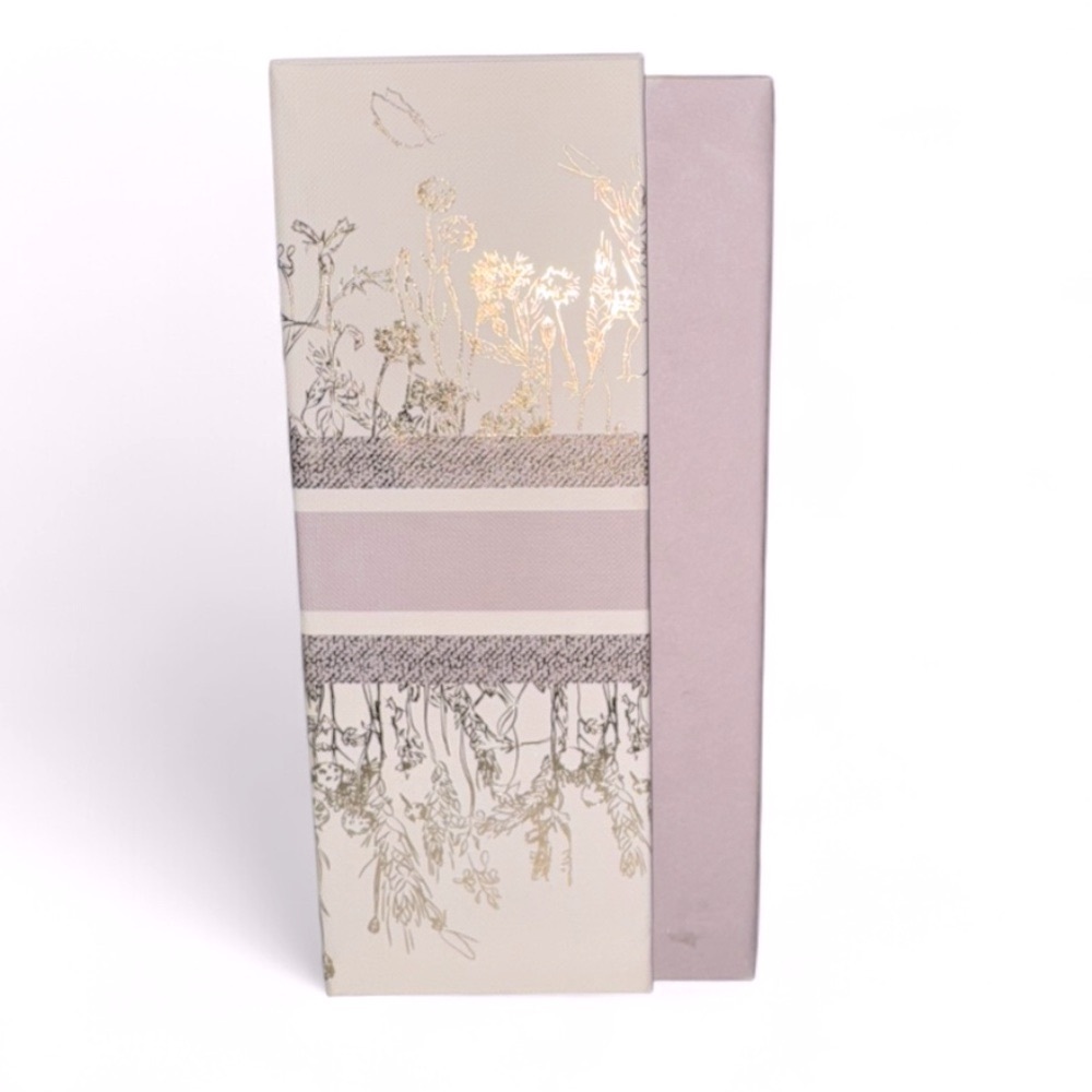 Dior Cream and Gold Floral Design Box - Picture 2 of 3